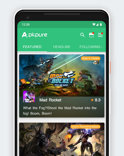 Apkpure Apk Downloader For Android Wear Phones Tablets Tv